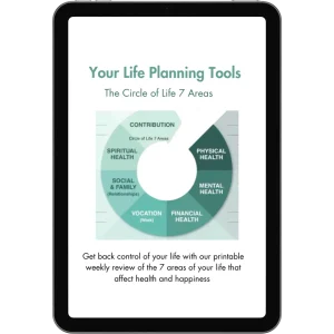 Your Life Planning Tools - The Circle of Life 7 Areas
